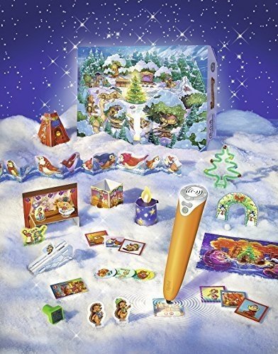 Ravensburger tiptoi 00758 - Adventskalender - Waldweihnacht der Tiere