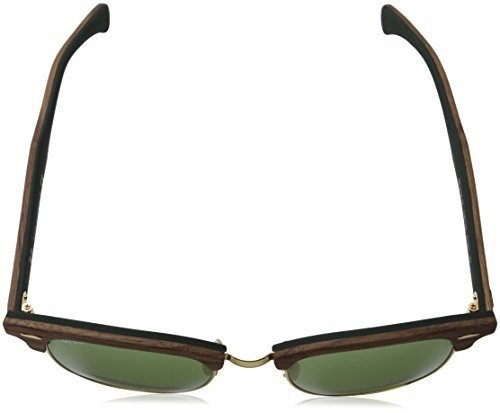 Ray Ban Unisex Sonnenbrille RB3016M, Gr. Large (Herstellergröße: 55), Braun (Gestell: Braun, Gläs