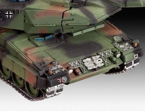 Revell Modellbausatz Panzer 1:72 - Leopard 2 A6/A6M im Maßstab 1:72, Level 4, originalgetreue Nachb