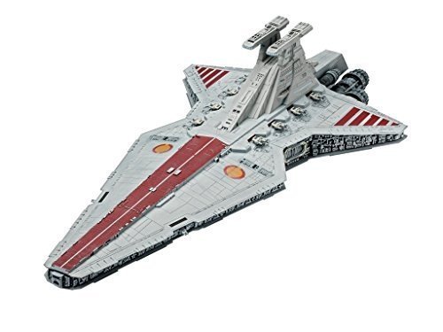 Revell Modellbausatz Wars 1:2700 - Republic Star Destroyer, Level 3, Orginalgetreue Nachbildung mit 