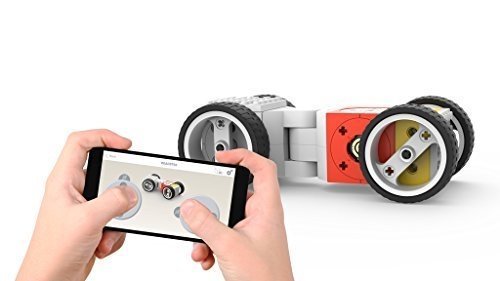 Roboter Baukasten Tinkerbots Wheeler Set - Mit Hightech Roboter Autos und Roboter bauen und per App 