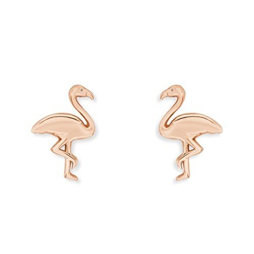 s.Oliver Damen-Ohrstecker So Pure Flamingo