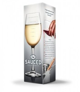 Sauced! Measuring Wine Glass