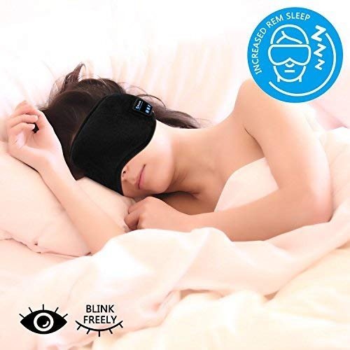 LC-dolida Schlafmaske mit kopfhörern