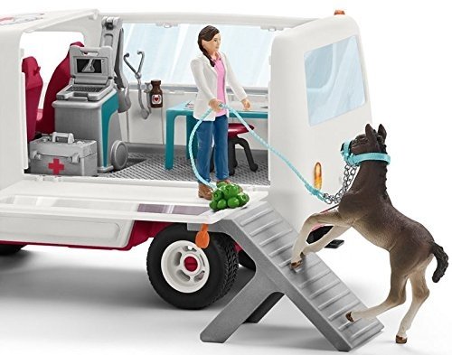 Schleich "Mobile Tierärztin mit Hannoveraner Fohlen" Spielzeug