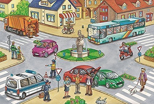 Schmidt Spiele Puzzlekoffer Verkehrsmittel