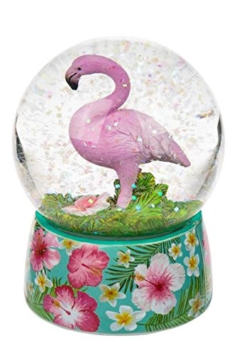 Schüttelkugel Flamingo
