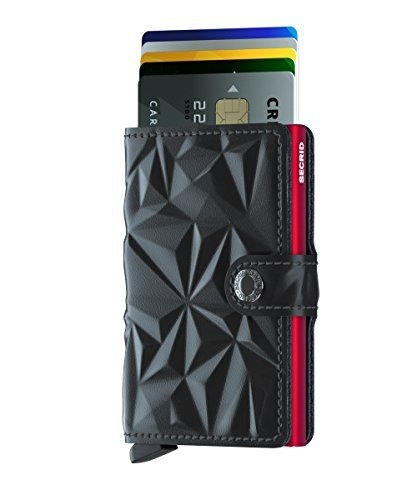 Secrid Mini Wallet Portemonnee Prism Black Red