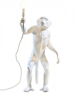 Seletti 14880 "Monkey Lamp" Stehlampe Affe 46 X 27,5 cm Höhe 54 cm