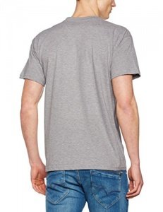 Shirtzshop Herren zum Wandern Geboren Zur Arbeit Gezwungen T-Shirt, Grau, XL