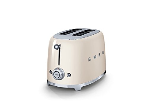 Smeg Toaster 2 Scheiben, creme