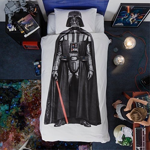 SNURK - Darth Vader-Bettwäsche Star Wars Edition - 135x200 cm: Star Wars Bettwäsche