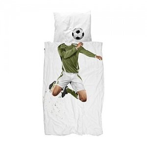 Snurk - Bettdecke Soccer Champ für junge, mit kopfkissenbezug - größe Einzelbett - 140 x 200/220 