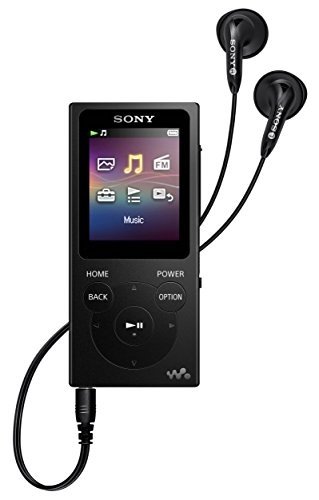 Sony NW-E394 Walkman 8GB (Speicherung von Fotos, UKW-Radio-Funktion) schwarz