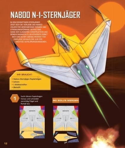 STAR WARS Flieger falten: Falte 30 Papier-Sternenjäger: inklusive 30 farbiger Faltbögen