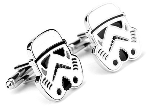 Star Wars StormTrooper Cosplay Cufflinks Manschettenknöpfe   Geschenkkarton