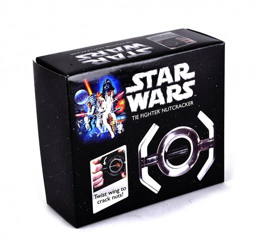 Star Wars Tie Fighter Nussknacker, silber