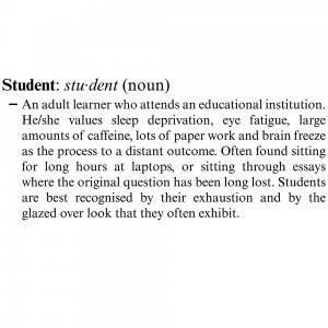 Tasse Student Definition