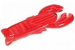Sunny Life - Schwimmtier Hummer - aufblasbarer Hummer - Riesen Hummer - Luxe Lie-on Float Lobster - 
