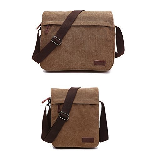 Super Modern Leinwand Messenger Bag Umhängetasche Laptop Tasche Computer Tasche Umhängetasche aus 