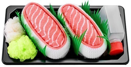 Sushi Socken 1 Paar Lachs