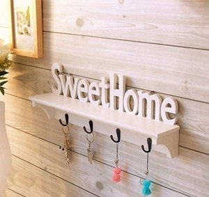 Sweet Home Holz Wandhalterung