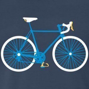 Rennrad Retro Männer T-Shirt