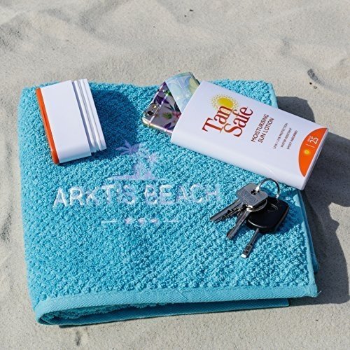 TanSafe - Tragbare Strand Safe - Sieht aus wie eine regelmäßige Sonnencreme und passt bequem in Ih