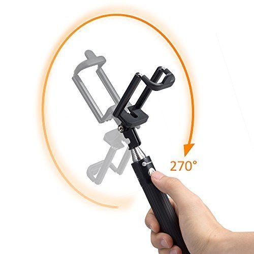 TaoTronics Selfie Stick Stange Stab Monopod Bluetooth