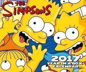 The Simpsons Official Desk Block Calendar