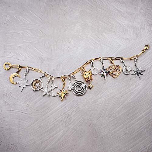 Thomas Sabo Damen-Charm-Anhänger Kleeblatt