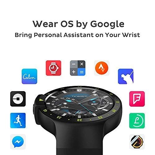 Ticwatch S Knight Smartwatch Intelligente SportuhrAndroid Wear 2.0