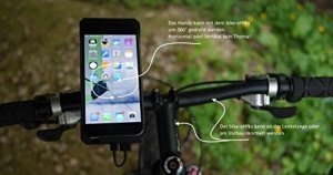 Iphone Fahrradhalterung mit integrierten Akku Batterie