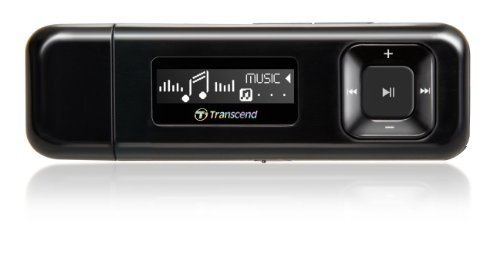 Transcend MP330 8GB MP3-Player  (UKW-Radio, Radioaufnahme, Mikrofon, Line-In-Funktion, 90dB, USB 2.0