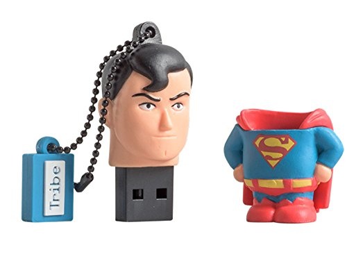 Tribe Warner Bros DC Comics Superman USB Stick 16GB Speicherstick 2.0 High Speed Pendrive Memory Sti