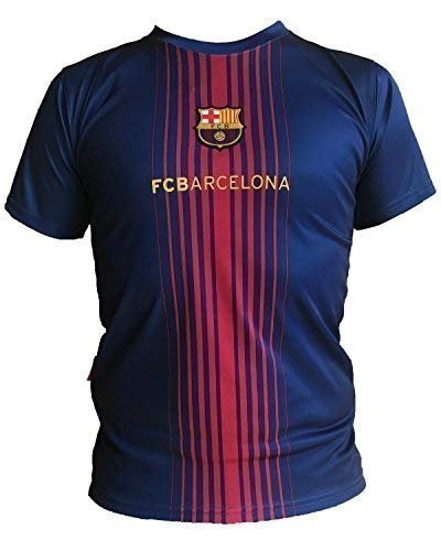 Trikot Fußball Barcelona Lionel Messi 10 Replik Official 2017-2018 Kinder Junge Männer (Größe 2 