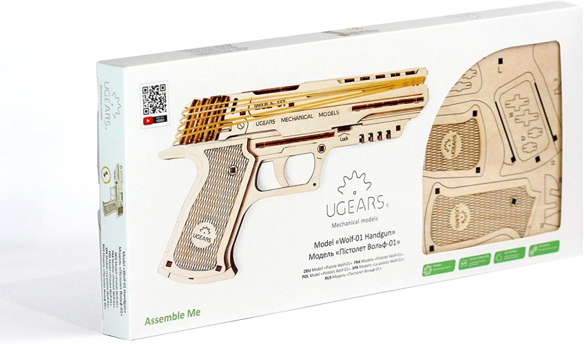 UGEARS Gummiband Pistole