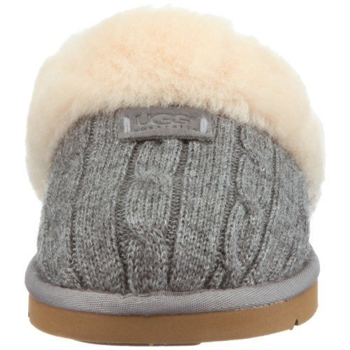 UGG W Cozy Knit 1865, Damen Pantoffeln, Grau (HGRY (Heathered Grey)), EU 36 (US 5)