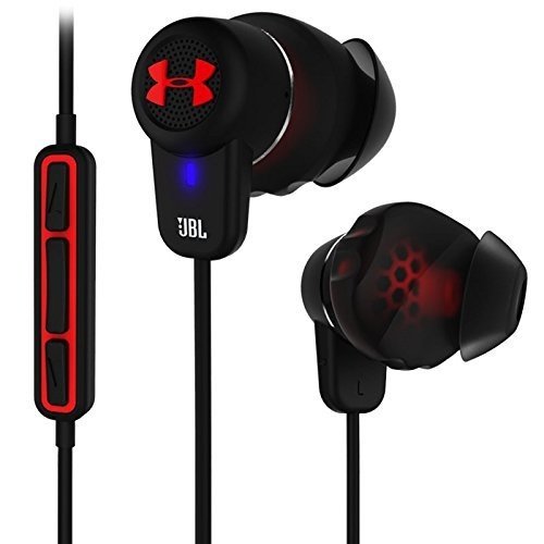 Under Armour Headphones Wireless - Engineered by JBL - In-Ear Kopfhörer mit Integriertem 3-Tasten-M