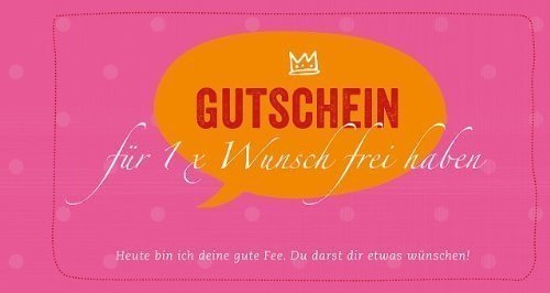 Verwöhn-Gutscheine für meinen Schatz