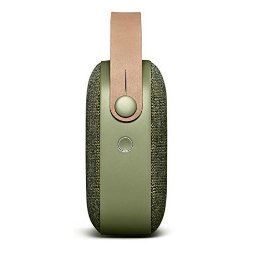 Vifa Helsinki - Portabler Kabellos Lautsprecher mit Bluetooth aptX - Moosgrün