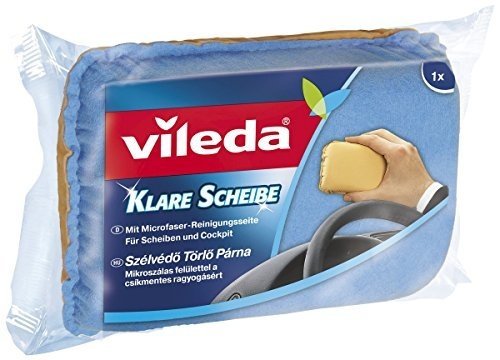 Vileda Klare Scheibe, Schwamm für den schnellen Durchblick im  Auto