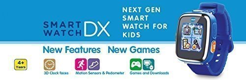 VTech Kidizoom DX Smart Watch / Armbanduhr für Kinder, Blau