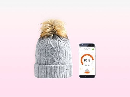 Vulpés Beanie / Mütze Damen - Intelligente beheizbare Mütze mit Bommel für warme Ohren