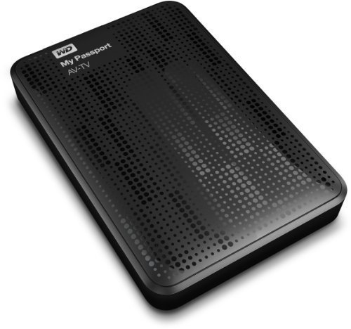 Western Digital 500GB My Passport AV TV tragbare externe Festplatte USB3.0 für TV Aufnahmen,  reibu