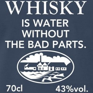 Whisky is Water Männer Premium T-Shirt