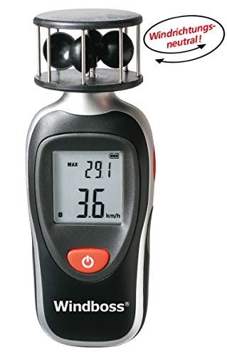 Windboss® Windmesser mit Thermometer