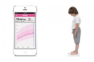 Withings Online-Babywaage und Kinderwaage