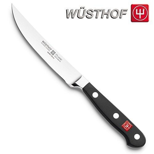 Wüsthof Classic 9730 Steakmessersatz 6-teilig 12 cm schwarz inkl. PRYMO.de® Klingenschutz