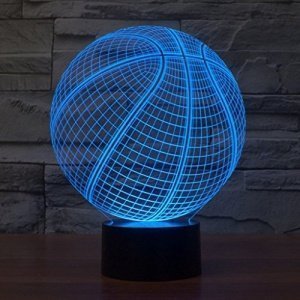 3D Tisch Nachttischlampen,KINGCOO 3D Optische Visualisierung LED Licht USB Schreibtischlampen Stimmu